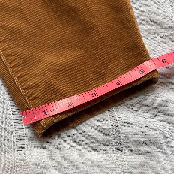 LOFT NWOT High Rise Skinny Cognac Corduroy Pants - Picture 14 of 14
